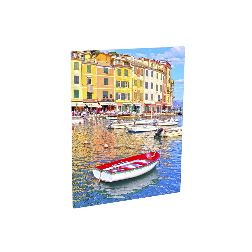 [SS-5881] Aluminium Photo Panel : Gloss White : 8" x 10" 