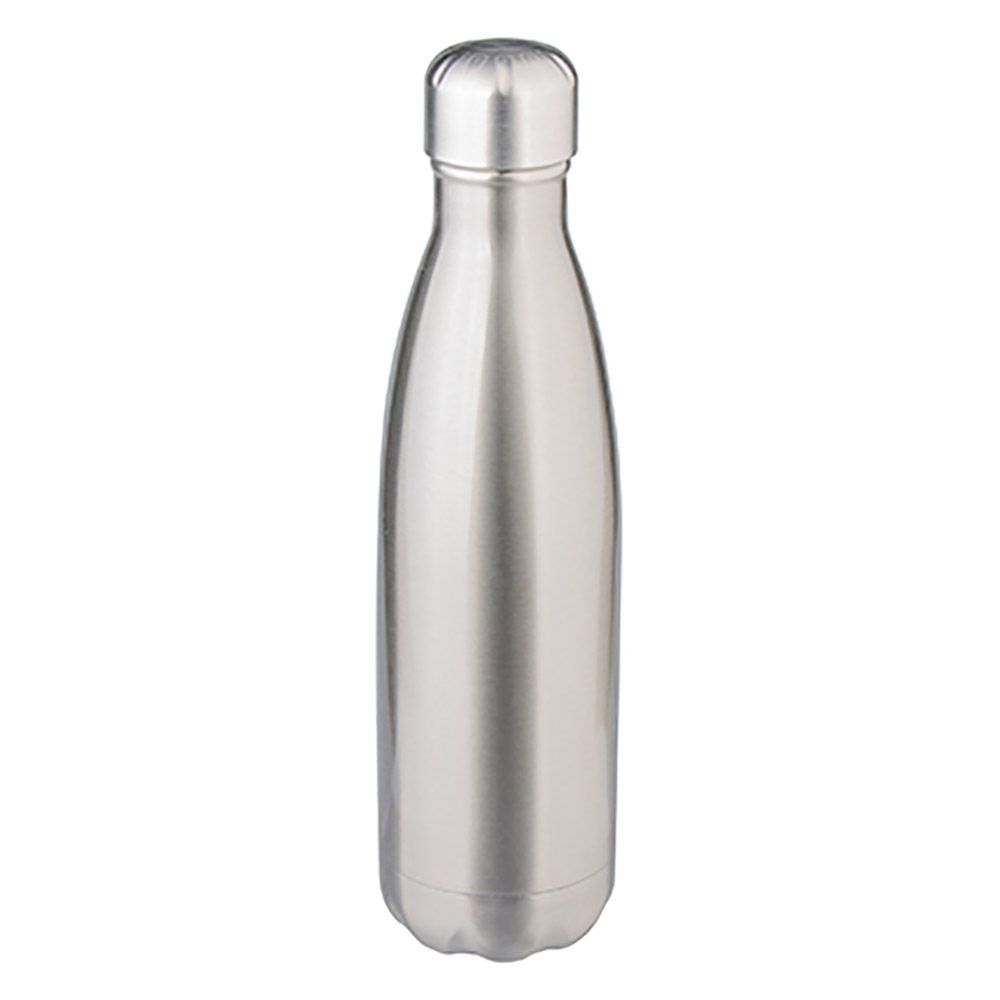 [SS-SB-S-228 ] STAINLESS STEEL COLA BOTTLE - SILVER 