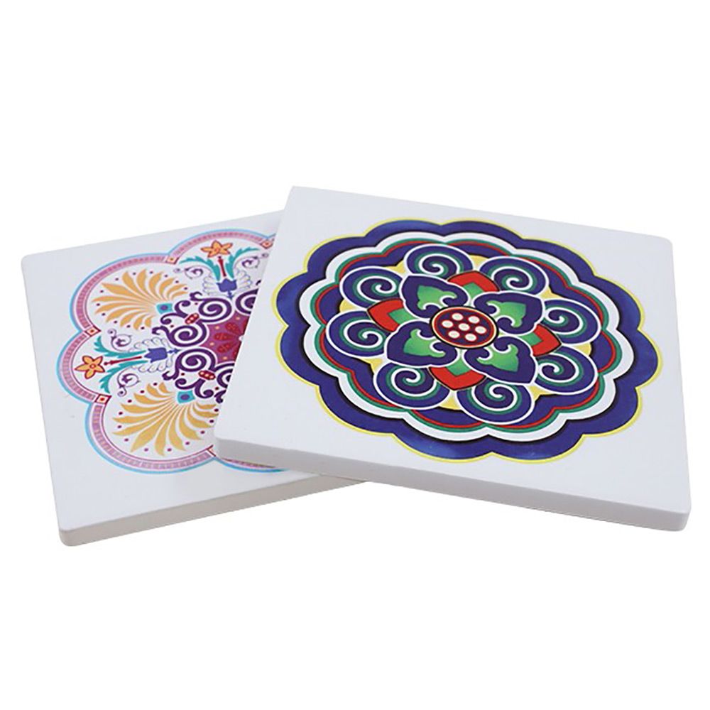 Square Sandstone Coaster - 4"x4"