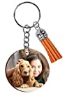 Keychain double sided circle 2"