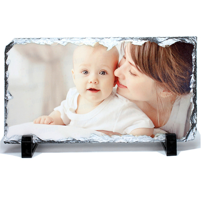 Slate Plaque - 11.4" x 5.9" - Gloss Rectangle