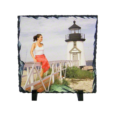 Slate Plaque - 5.85" x 5.85" - Matte Square