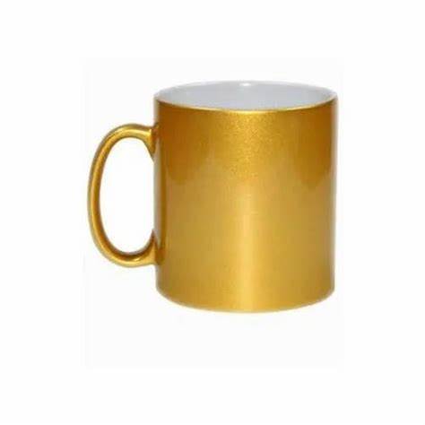Mug 11oz - Gold Sparkling 