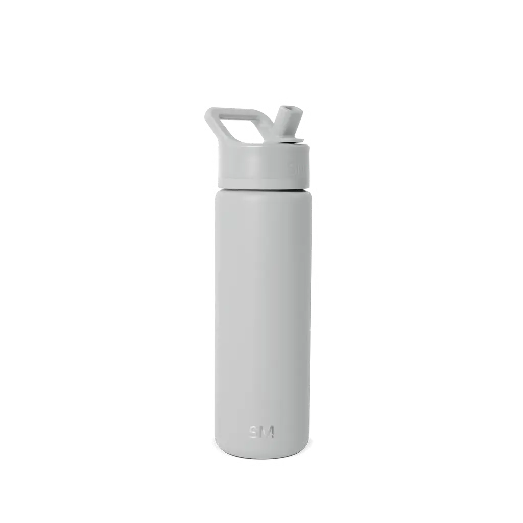 SLM Summit Water Bottle with Straw Lid 22OZ - Ice Gray